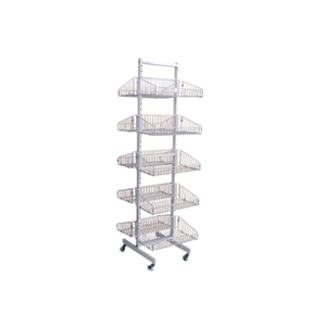 DOPPELSEITIGES DRAHT-DISPLAY-RACK